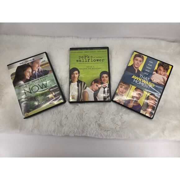 Teen Emotional 3 DVD Bundle | Spectacular Now | Perks of Being a Wallflower | - Picture 2 of 3